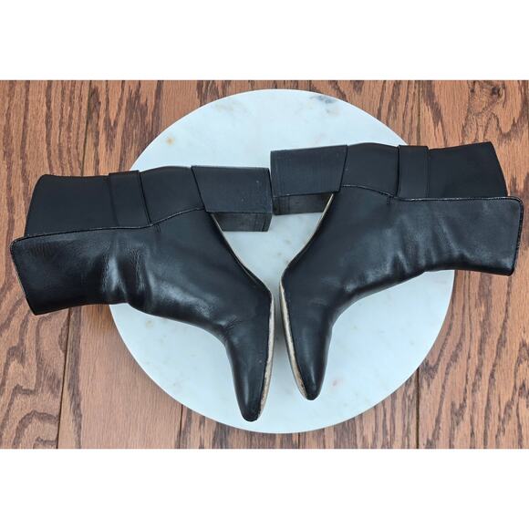 Tory Burch Kira 70MM Leather Ankle Boots - Picture 7 of 9